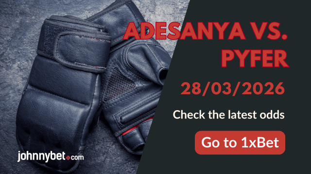 wagering odds adesanya vs pyfer