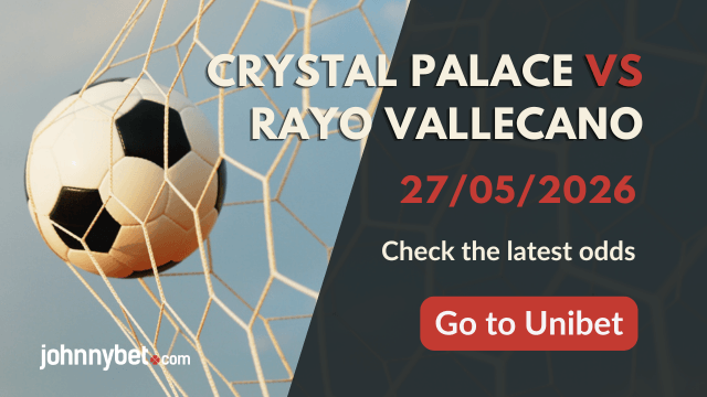 top sportsbook for betting on the Crystal Palace vs Rayo Vallecano