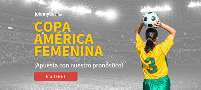 1xBET apostar Copa América Femenina LATAM