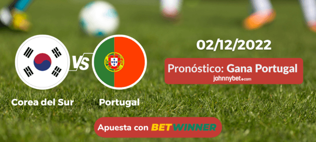 apuesta ganador Corea del Sur vs Portugal pronóstico