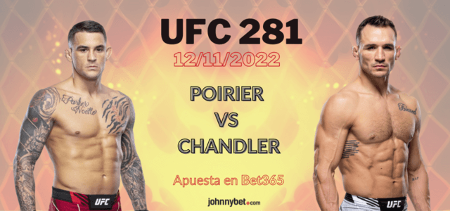 Poirier vs Chandler pelea UFC quién gana apuestas