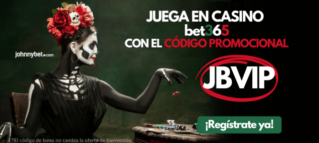 bet365 México promociones de bienvenida casino oferta código