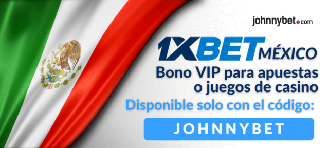 codigo promocional 1XBET Mexico bono VIP
