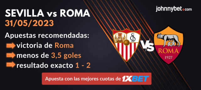predicciones Sevilla vs Roma apuestas