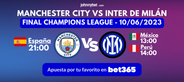pronostico Man City vs Inter Liga de Campeones