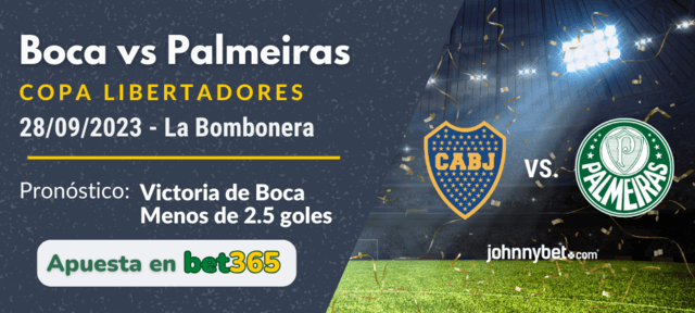 Boca vs Palmeriras predicción fecha y estadio