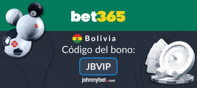 Código del bonus bet365 que funciona en Bolivia