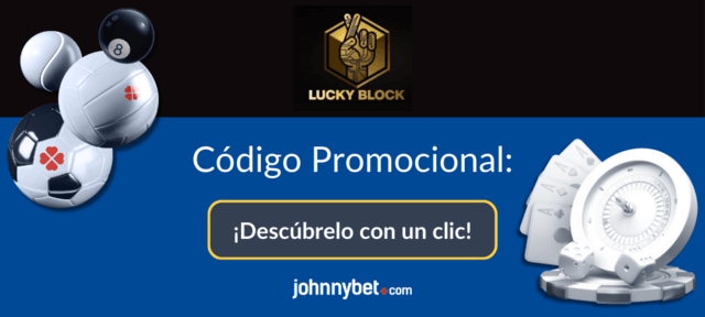 Código de referido Lucky Block con bono de bienvenida