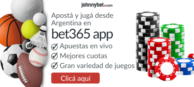 App movil bet365 Argentina