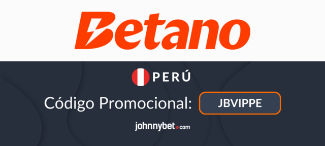 registro con el código de promoción Betano Perú