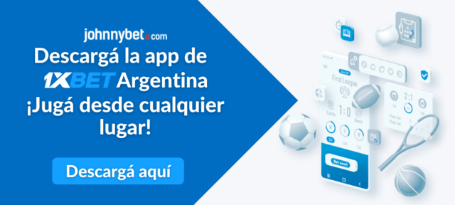 descargar 1XBET Argentina app movil