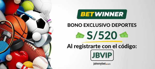 Bono deportes Betwinner Perú con el código de registro