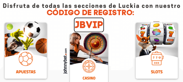 Luckia codigo de registro apuestas casino