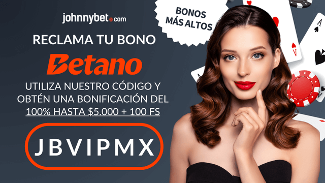 Bono por registro Betano MX