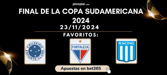 apostar final copa sudamericana mejores ofertas