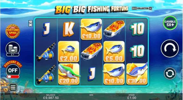 big fishing fortune online juego