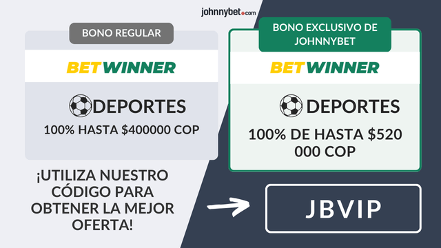 bonos exclusivos comparacion betwinner colombia