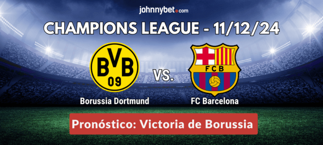 borussia barça apuestas favorito victoria