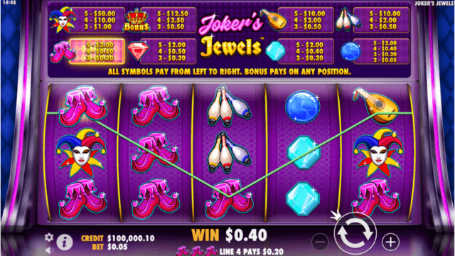 jokers jewels casino jugar online