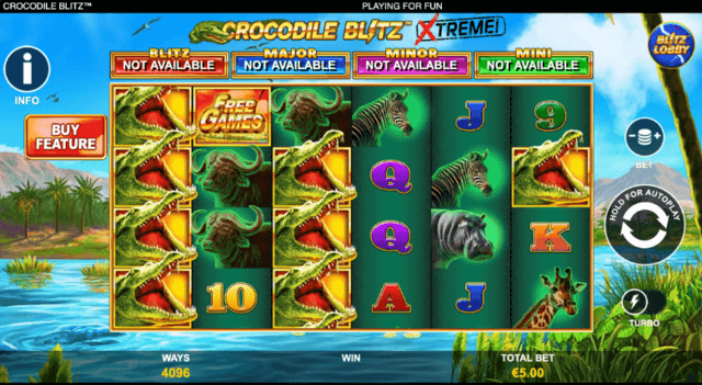 Crocodile Blitz slot jugar