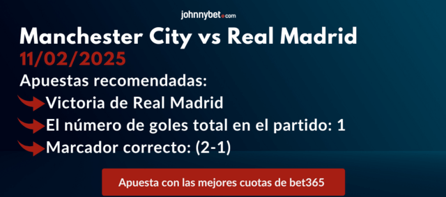 man city real madrid apostar