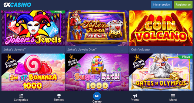 1x Casino juegos oferta Argentina