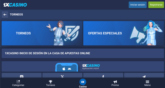 1xCasino Argentina ofertas especiales