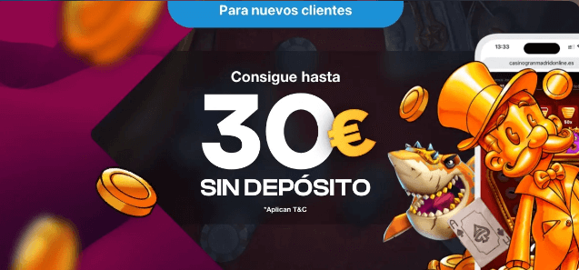 Casino Gran Madrid Online codigo promocional sin deposito