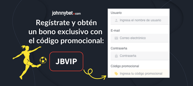 johnnybet código promocional
