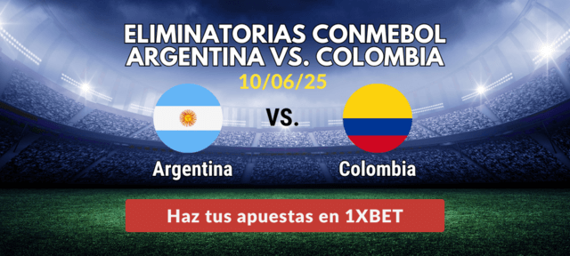 registro casa de apuestas argentina vs colombia eliminatorias
