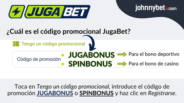 código promocional jugabet