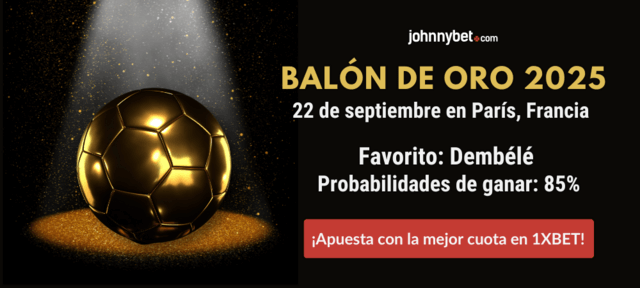 favorito para ganar el balon de oro 2025
