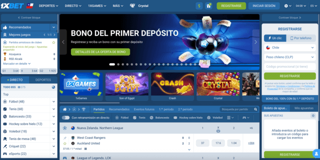 código promocional 1xbet chile 2025