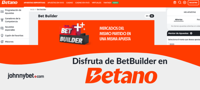 cómo funciona creador de apuestas 2025