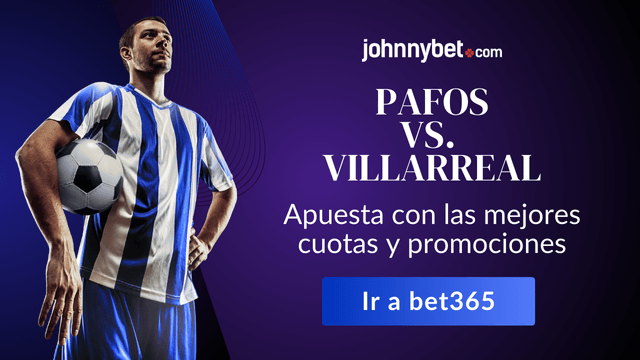 apostar partido pafos - villarreal champions con las mejores cuotas