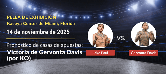 pronóstico apuestas boxeo jake paul vs gervonta davis 