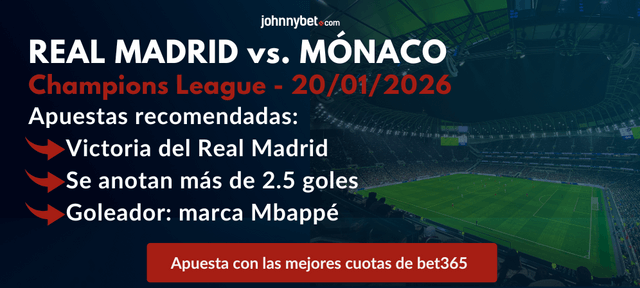 real madrid vs monaco pronosticos apuestas