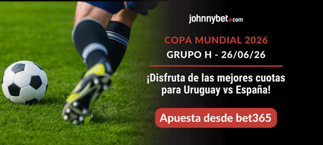 pronostico uruguay vs españa 2026 cuotas 