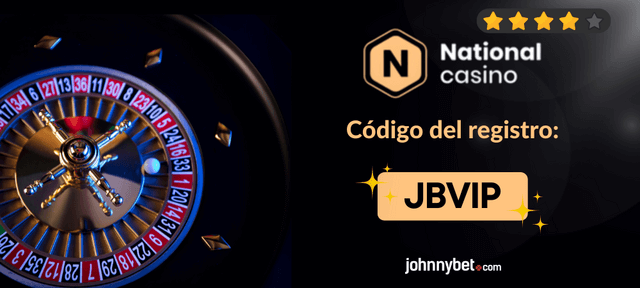 National Casino código del registro