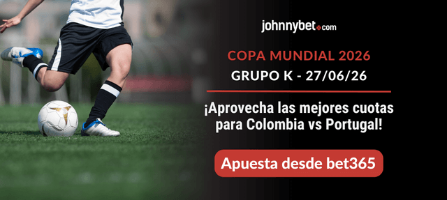 pronostico colombia vs portugal 2026 cuotas