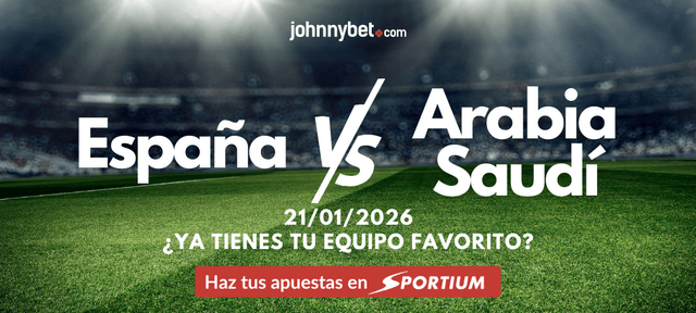España vs Arabia Saudí pronóstico