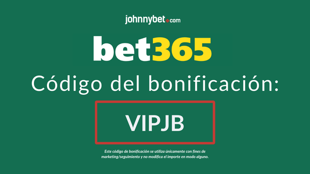 código de bonificación bet365 España registro