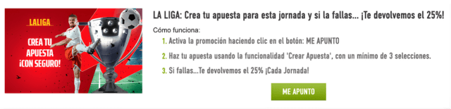 Sportium La Liga apuestas