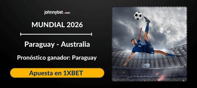 Pronóstico Paraguay vs Australia 2026