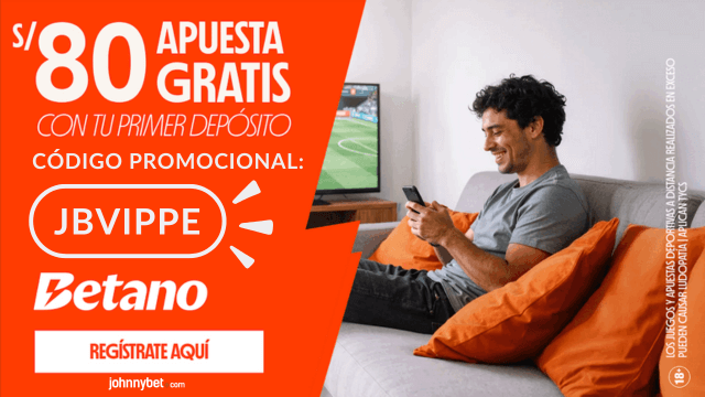 Betano Perú apuestas deportivas bono de bienvenida