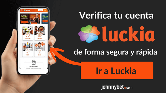 cómo verificarme en Luckia