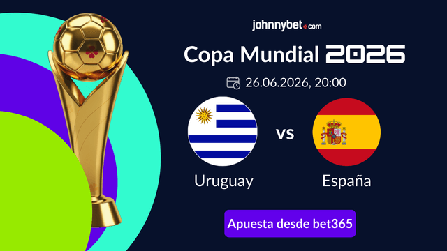 pronostico uruguay vs españa 2026 cuotas 