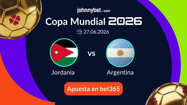 jordania vs argentina pronostico 2026 cuotas
