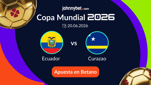 Ecuador vs Curazao apuestas