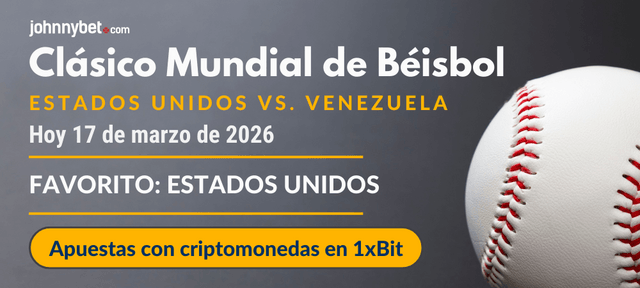 clásico mundial de béisbol favorito ganador USA vs Venezuela apuestas